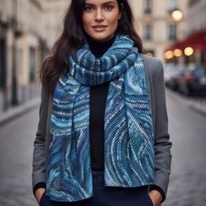 Abstract Print Scarves
