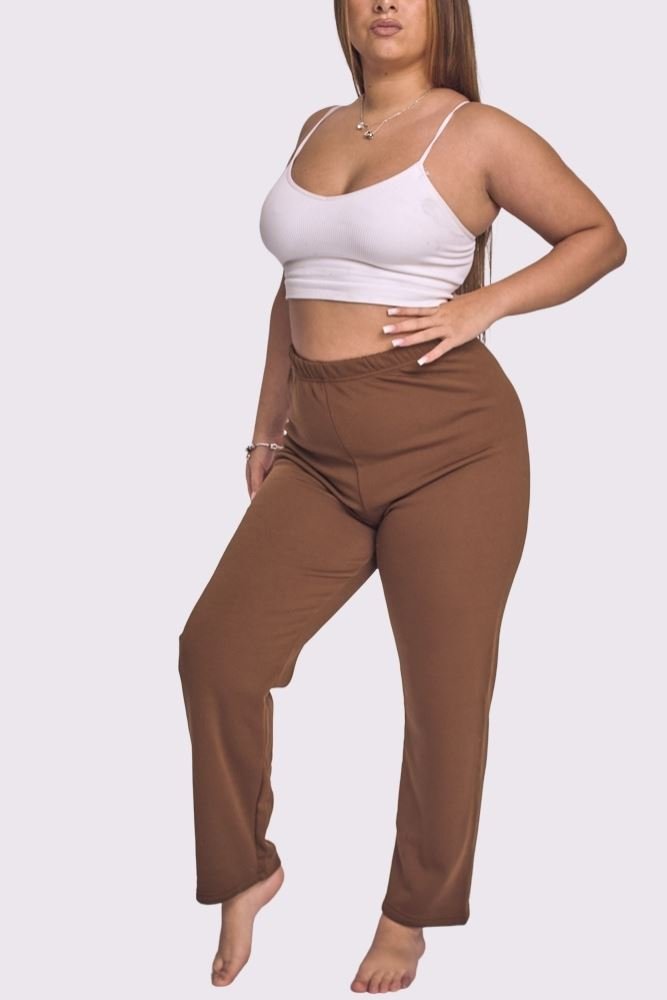 Plain Fleece Lined Trouser view 3