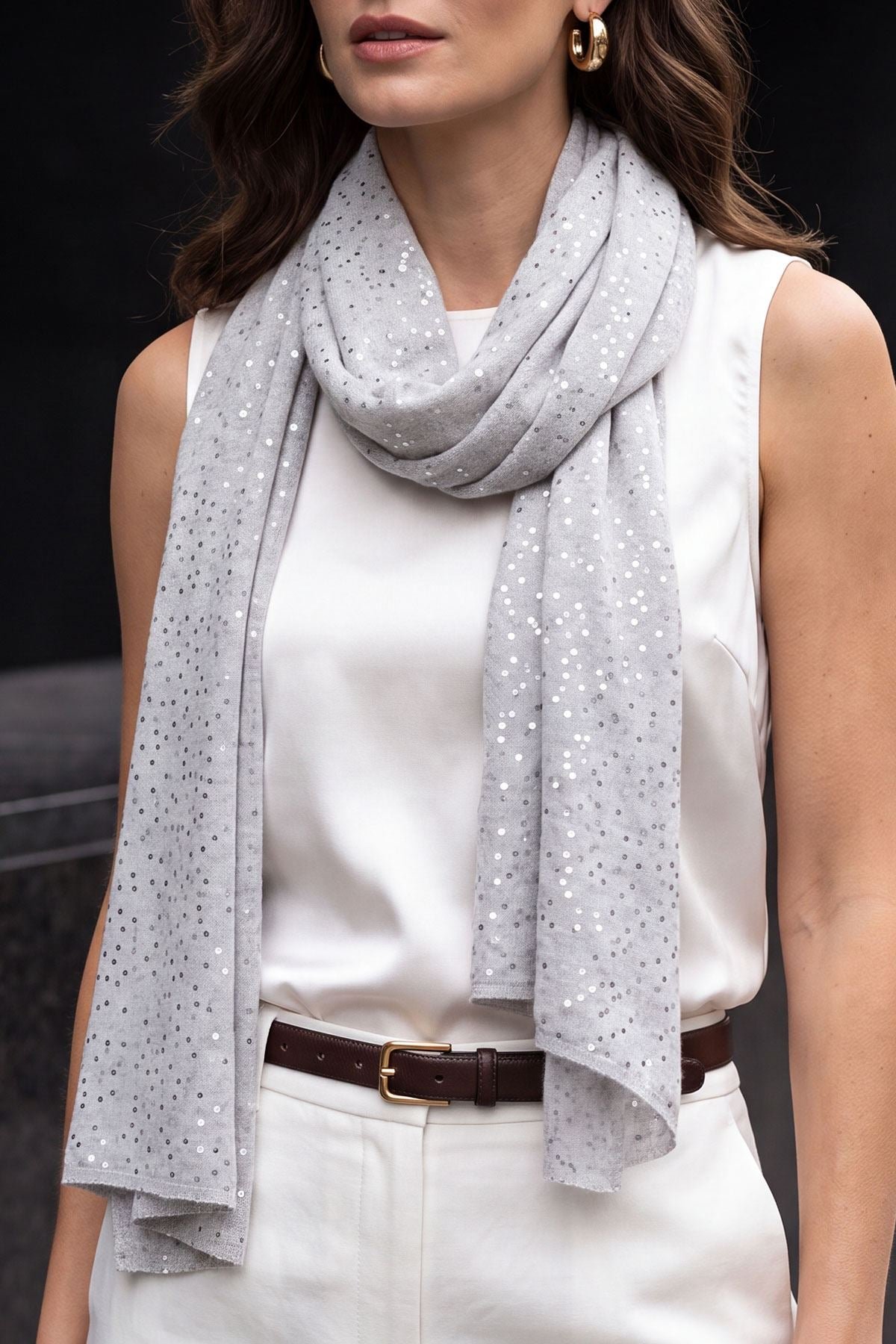 Abstract Print Scarves