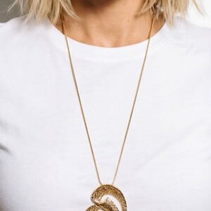 Gothic Heart Pendant Chain