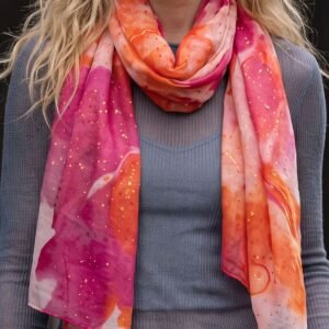 Watercolour Print Scarves