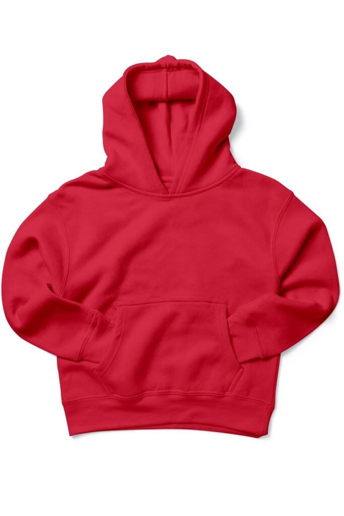 Plain kangaroo Pocket Cotton Hoodie