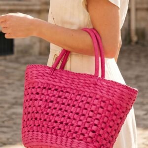 Crochet Two Handle Shoulder Bag