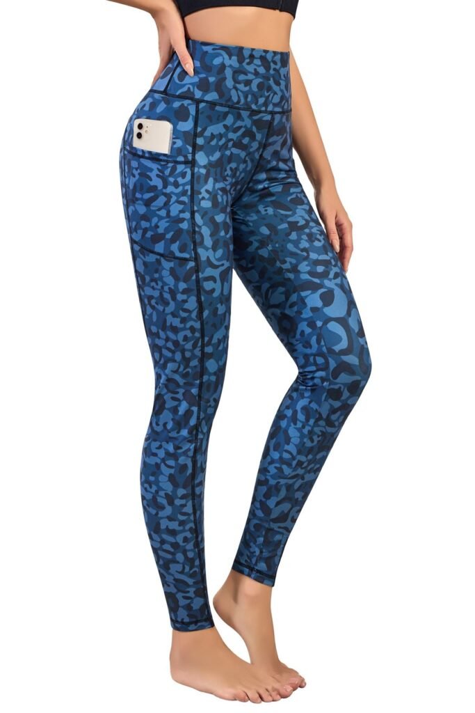 Gym Pocket Camo Print Leggings