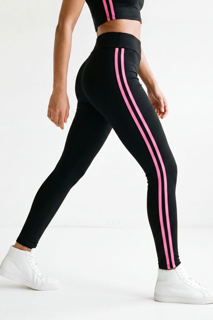 High Waist Side Stripes Legging