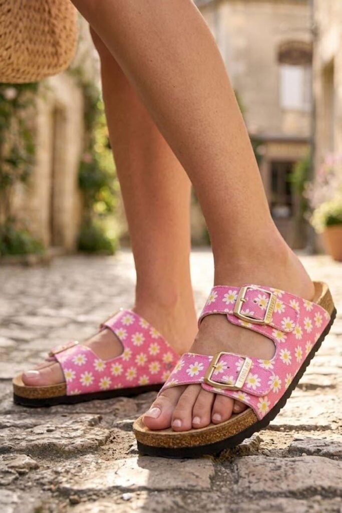 Double Buckle Comfort SlipOn Slider