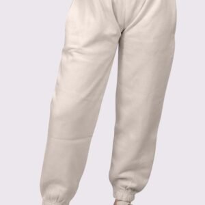 Fleece Full Length Closed Hem Jogging Bottom